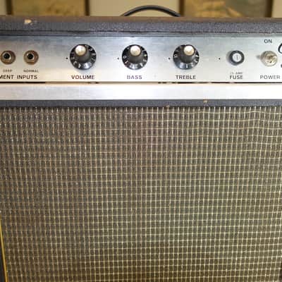 Guild Model Three 1x15 Bass Cabinet 1970's black image 5