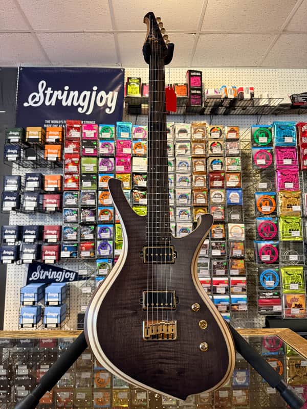 Miuu Guitars Forfiter | NAMM 2024 showpiece | custom electric baritone guitar image 1