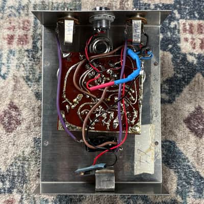 1970s Electro-Harmonix Big Muff Pi Triangle V1 Vintage Triangle Fuzz Guitar Effect Pedal! image 7