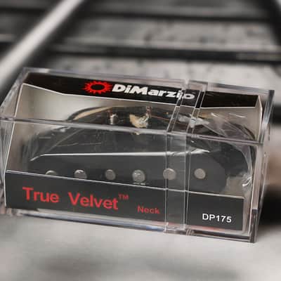 DiMarzio DP175BK True Velvet Single Coil Neck Pickup - Black image 1