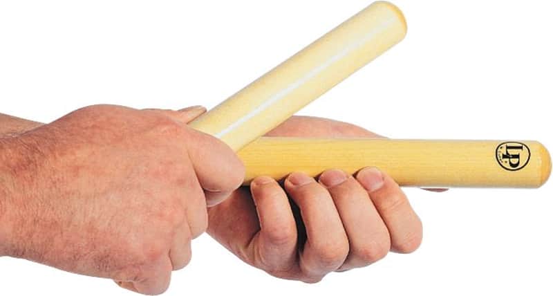 Latin Percussion Maple Traditional Clave image 1