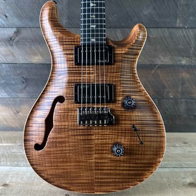 PRS Wood Library Custom 24 Fatback Semi-Hollow! - Copperhead 425090 image 1