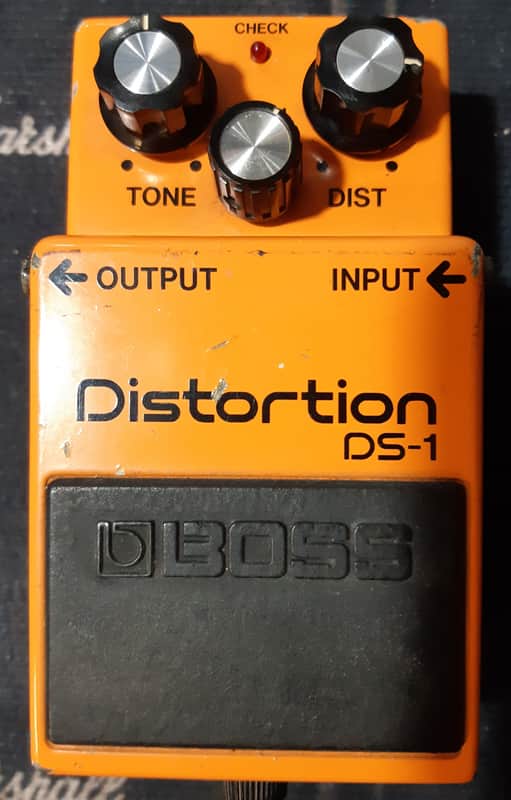 Boss DS-1 Distortion (Black Label) JULY 1983 MIJ image 1