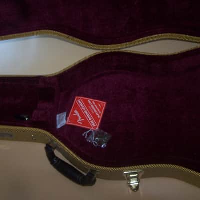Vintage Style Fender Telecaster Thermometer Shaped Yellow/Gold Tweed Guitar Case, RARE Color Combo image 9