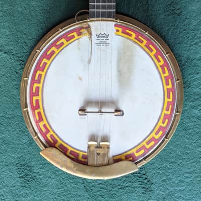 1920's John Grey and Sons London Benares Brass 5 String Banjo image 4