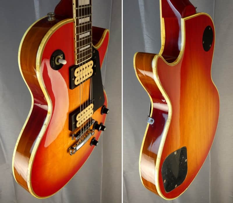 ARIA PRO II Les Paul Custom LC-500 1979 - Cherry Sunburst - | Reverb