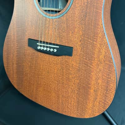 Martin D-X1E Mahogany Dreadnought Acoustic-Electric Guitar w/ Gig Bag (138) image 8