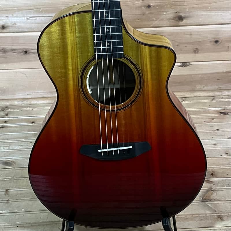 Breedlove Oregon Concert CE LTD Acoustic Guitar - Tequila Sunrise image 1
