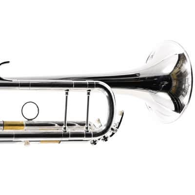 Jupiter JTR1150SQ Intermediate Bb Trumpet in Silver Plate SN EA06771 image 4
