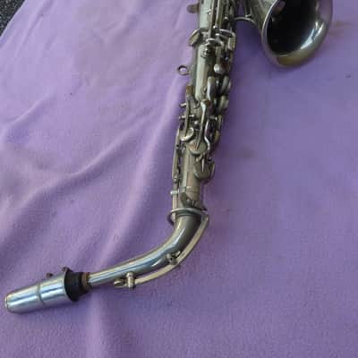 Antique saxophone Couesnon Monopole Made in France image 2
