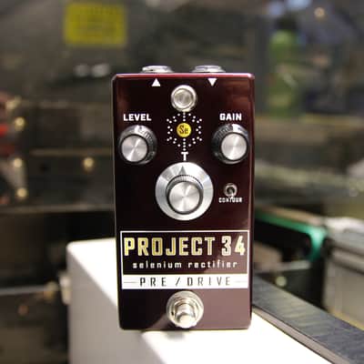NEW "PROJECT 34" Pre / Drive Selenium Rectifier Pedal from Cusack Music! **FREE SHIPPING!** image 3