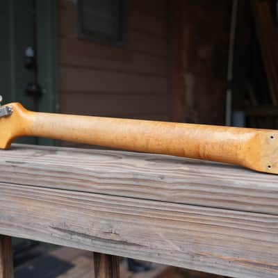 Insane 1963 Stratocaster Fender Neck Figured Maple Birdseye, Flame, Quilted image 4
