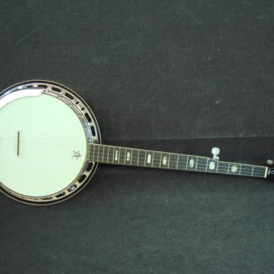 Vintage Iida Custom Made Model 231 5-String Closed Back Banjo W/Hardshell Case image 14