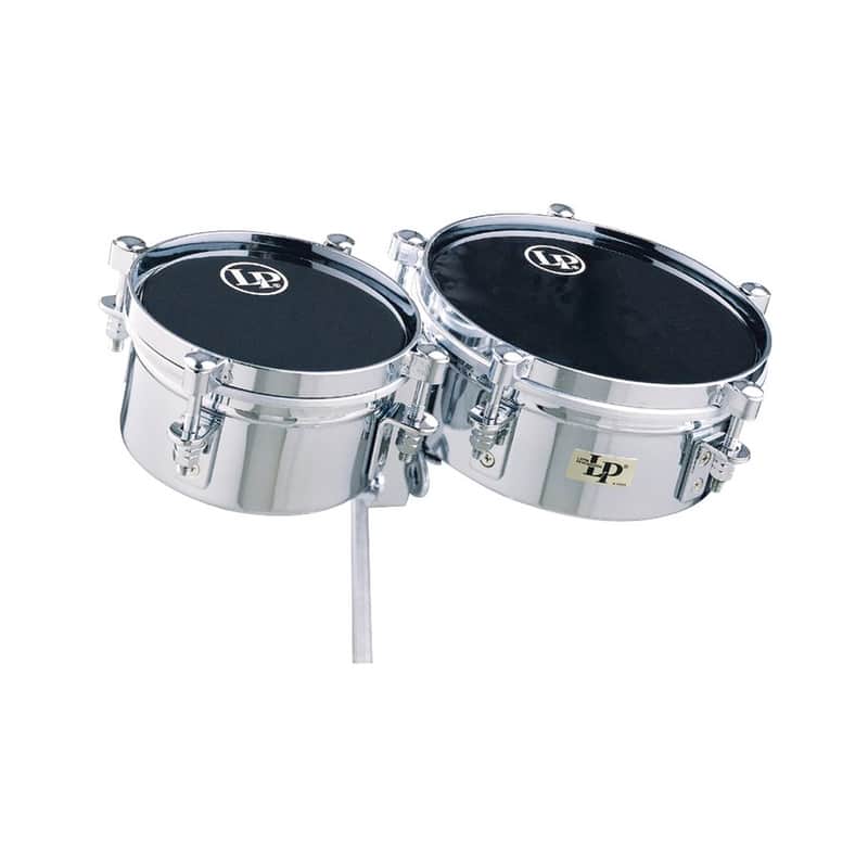 Latin Percussion LP845-K Mini 6" / 8" Timbale Set w/ Mount image 1