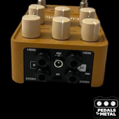 Universal Audio Enigmatic '82 Overdrive Special Amp 2024 - Present - Gold - X17665 image 3
