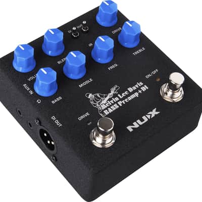 NUX Melvin Lee Davis Bass Preamp + DI StompBox | Cabinet Simulator | NBP-5 image 5