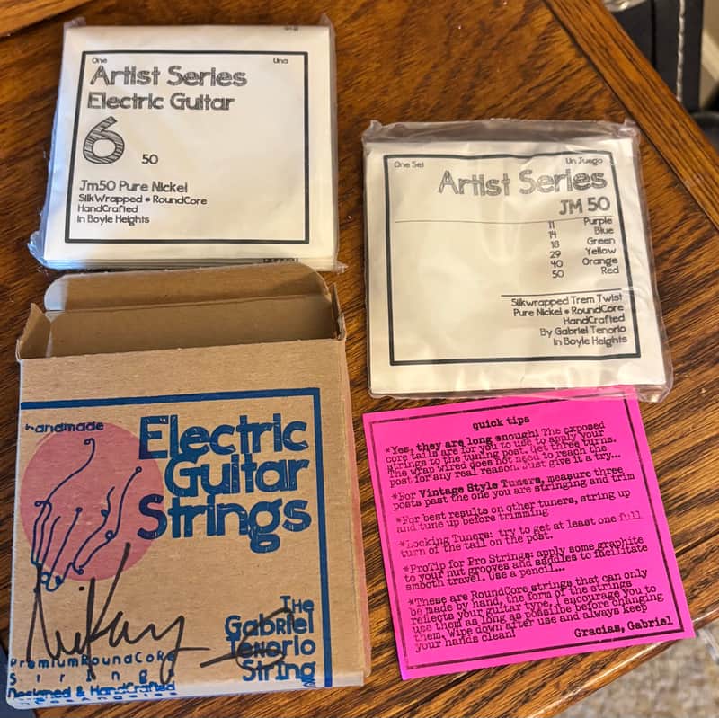 Gabriel Tenorio String Company JM50 Níquel Puro Offset Strings image 1