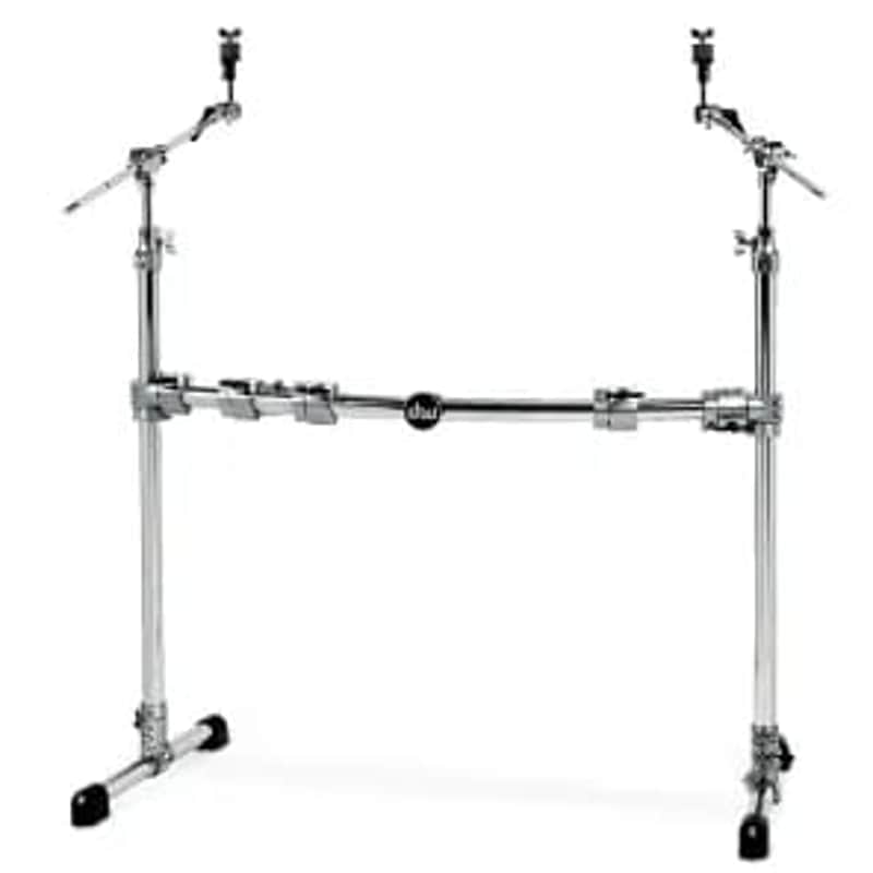 DW DWCPRKMAIN Main Curved Drum Rack Package - Chrome image 1
