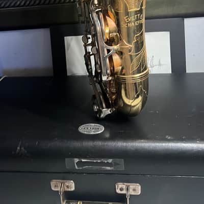 Vintage Evette and Schaeffer Alto Gold Lacquer image 9