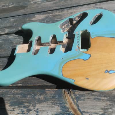 USA Fender Stratocaster ash body 2,4kg, 1980 1979 1981 1982 image 5