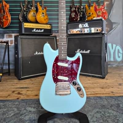 Squier Classic Vibe '60s Mustang Sonic Blue 2025 Electric Guitar image 1