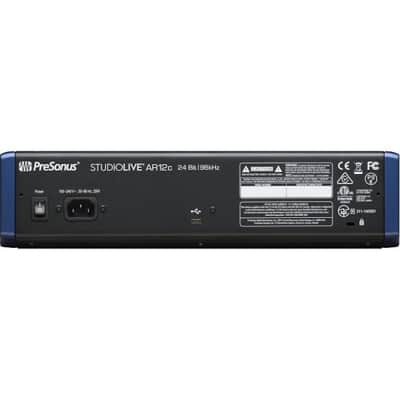 PreSonus STUDIOLIVE-AR12C 2020's - Greyish-black blue sides image 3