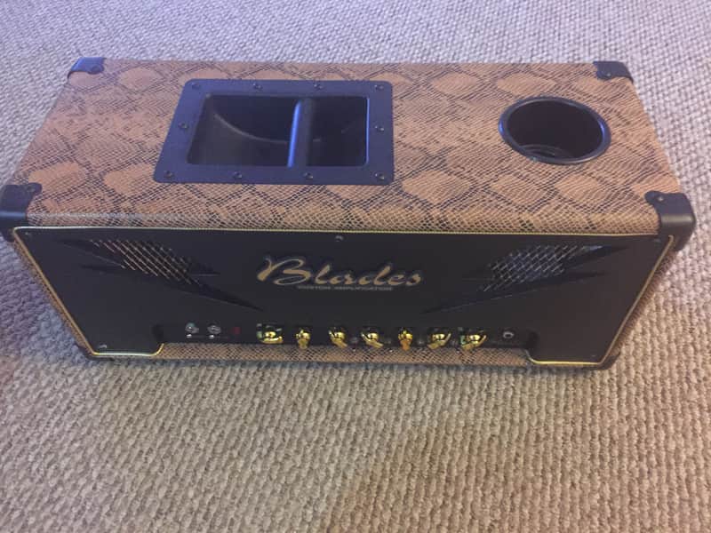 Blades Custom Amplification Firebolt 2015 Snake Skin image 1
