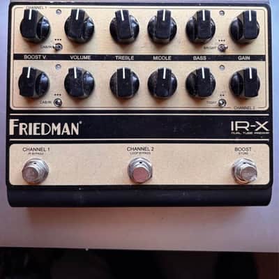 Friedman IR-X Dual Tube Preamp 2023 - Present - Gold / Black image 1