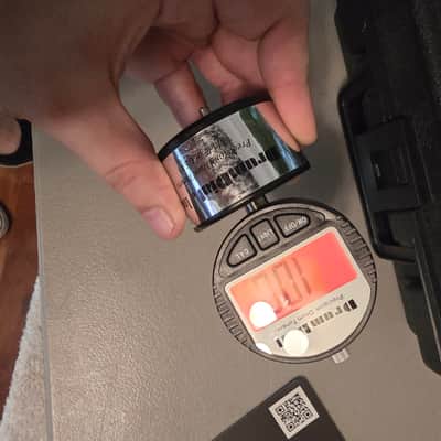 DrumDial Digital Drum Tuner 2010s - Black/Silver image 3
