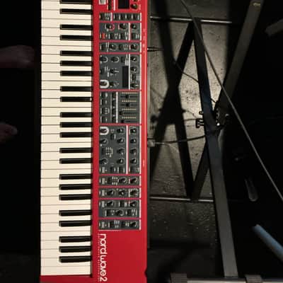 Nord Wave 2 61-Key 48-Voice Polyphonic Synthesizer 2013 - 2022 - Red