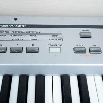 Roland A-37 76 Key MIDI Controller 2002 Silver w/ Power Supply image 9