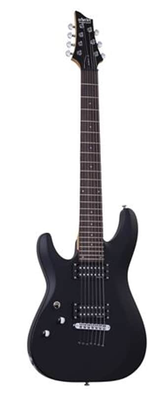 Schecter C-7 Deluxe 7-String Left Handed Electric Guitar image 1
