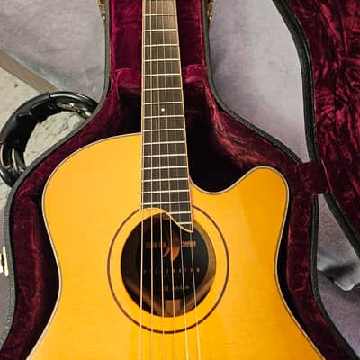 Square Deal Guitar Company | MELLENIUM | Serial No. 111 | Engelmann / Claro Walnut | Nitrocellulose image 4
