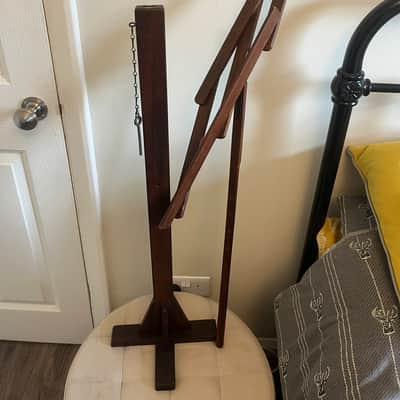 Beautiful Vintage/Antique Wooden Sheet Music Stand/Lectern - Adjustable Height image 9