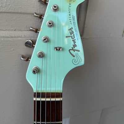 Fender American Vintage Thin Skin '62 Jazzmaster Daphne Blue image 14