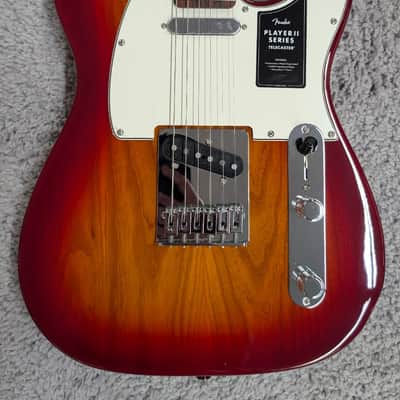 Mint Fender Player II Telecaster guitar, Rosewood Fingerboard, Aged Cherry Burst image 3