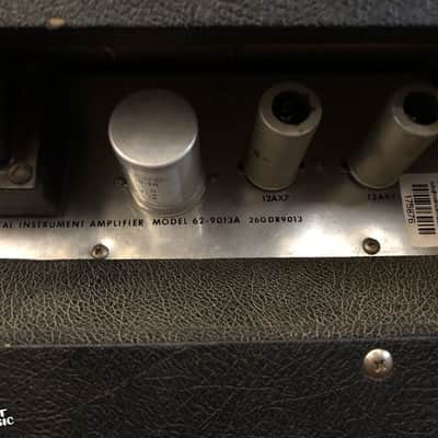 Airline Montgomery Ward 62-9013A Vintage 15W 1x12" Guitar Tube Combo c. 1960s image 6