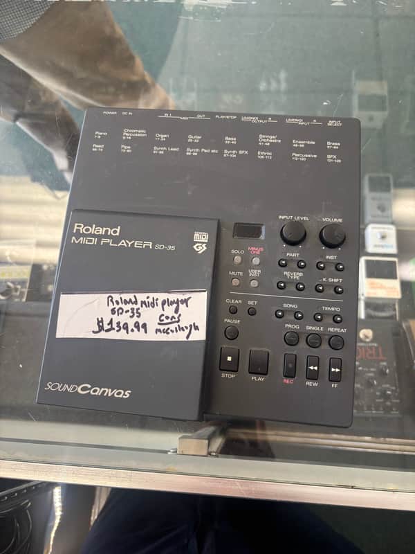 Roland MIDI player SD-35 image 1