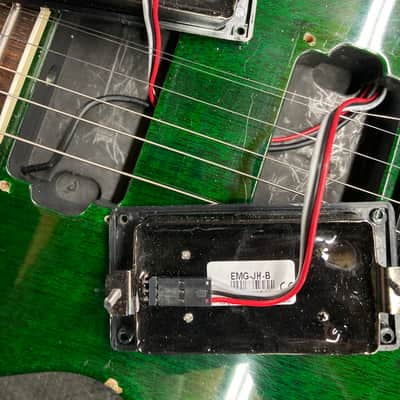 ESP Custom Eclipse - Translucent Emerald Green - Late 1990s ? image 22