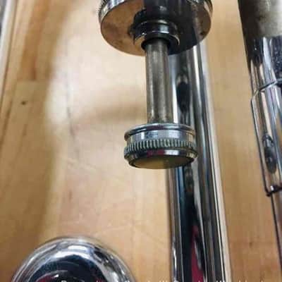 Olds Ultratone Baritone Bugle Nickel Plated image 7