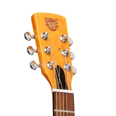 Epiphone Dobro Hound Dog Deluxe Round Neck - Vintage Brown image 5
