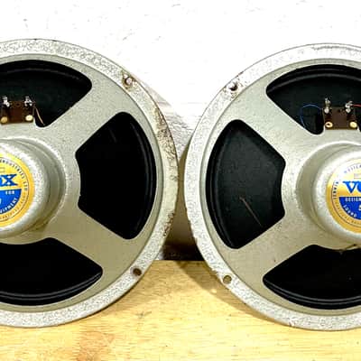 Vox Elac 10N 60's 10" speakers for Vox AC10 Vintage Loudspeakers x 2 image 1