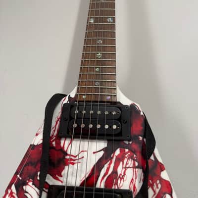 Dean Tyrant V - Blood splatter - autographed by all of Arch Enemy image 6