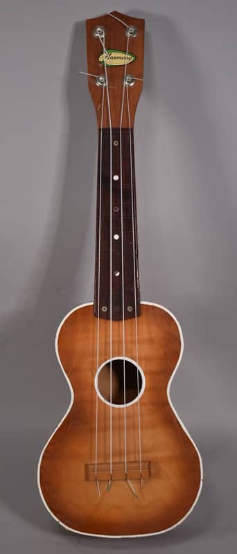 1950's Harmony Soprano Ukulele Sunburst Project For Repair image 1