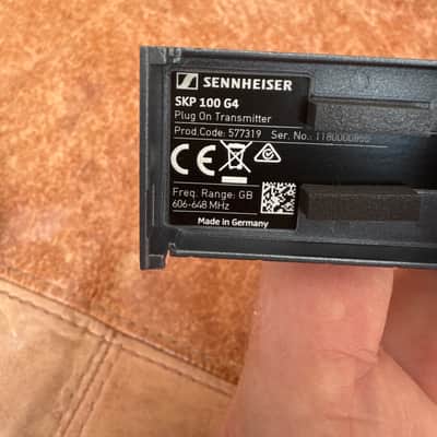 Sennheiser SKP 100 - 606-648 MHZ - GB 2024 image 3