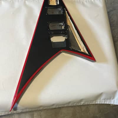 2016 Jackson JS32RM Randy Rhoads RR Black w/ Red Bevels Guitar Body Floyd Tremolo Ready image 4