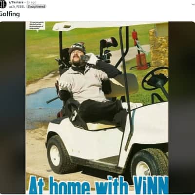 VINNIE PAUL'S PROTOTYPE Golf Ball Snare Drum Hammered Steel DDrum Custom Pantera Drummer Artist Owned Vinnie Paul Home Recording Studio Memorabilia Dime Dimebag Darrell image 2