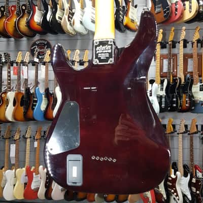 Schecter Diamond Series Damien Elite Crimson Red Burst image 6