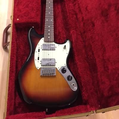 Fender  Pawn Shop Mustang Special Tobacco Burst MIM - Beautiful Guitar with Case image 1