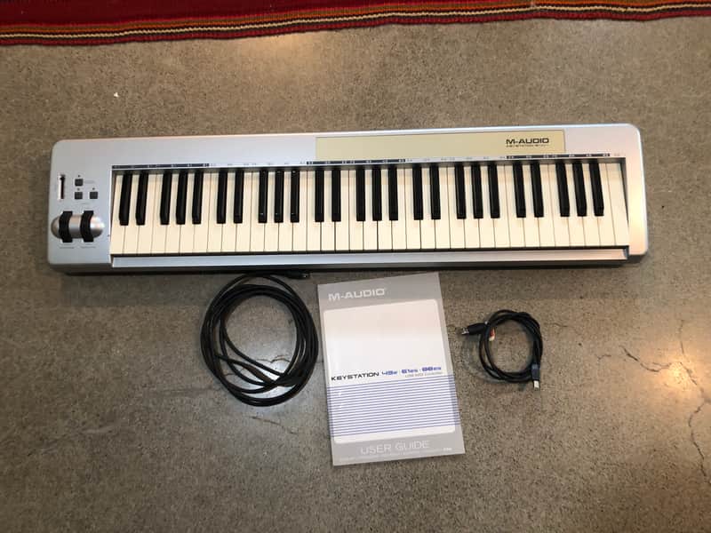 M-Audio Keystation 61es MIDI Keyboard Controller | Reverb